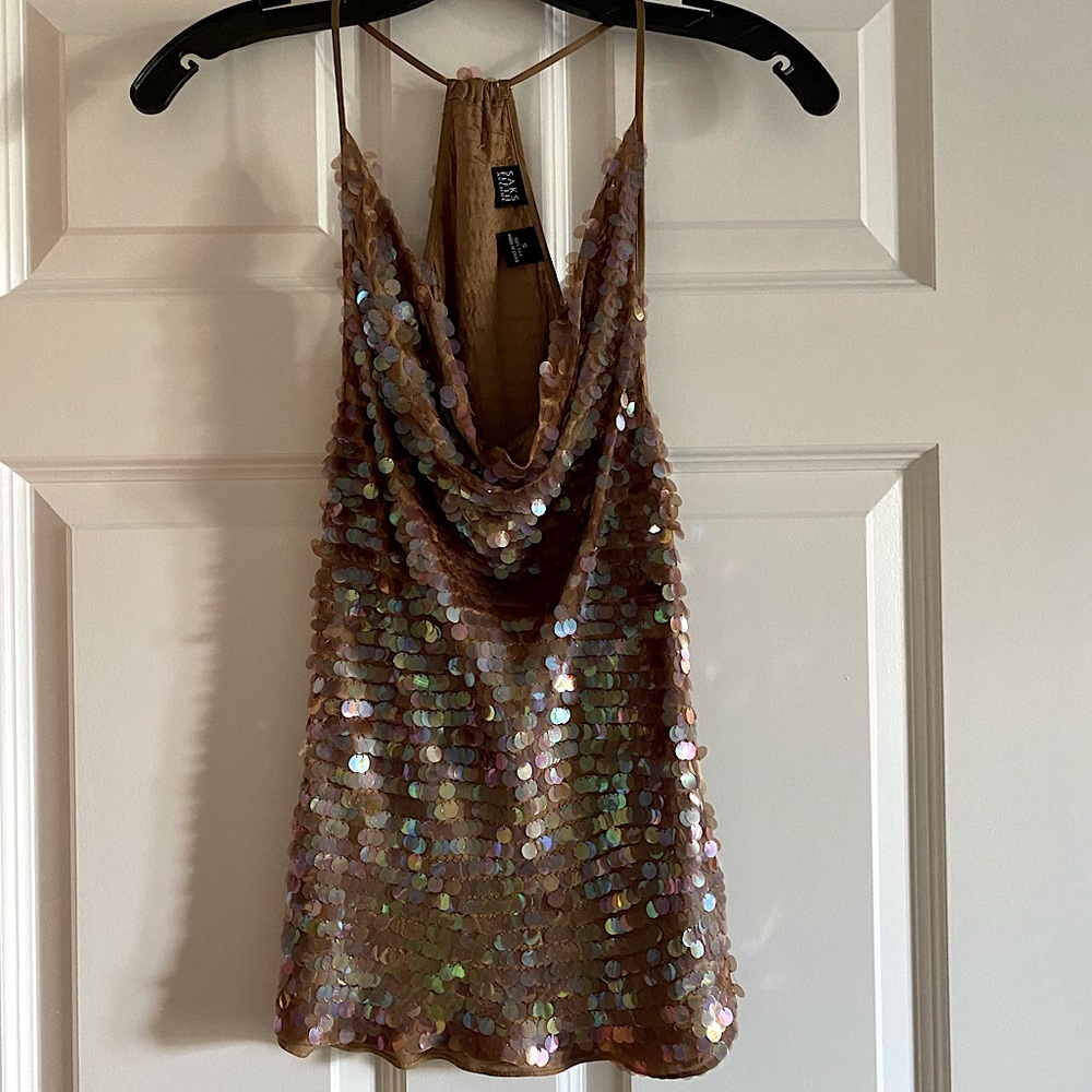 Saks Fifth Avenue halter top shirt